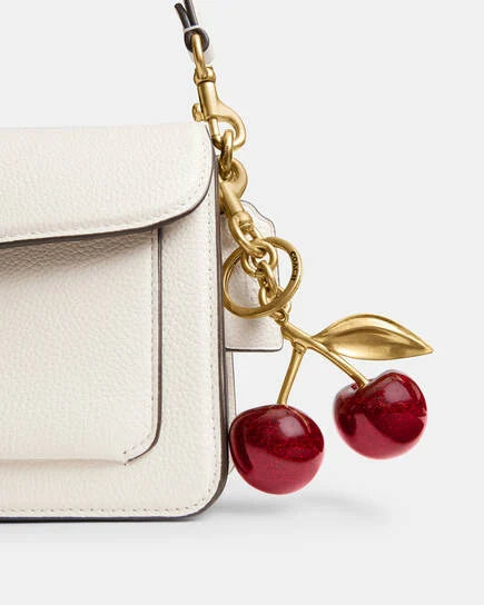 Coach Cherry Bag Charm