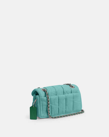 Coach Tabby Shoulder Bag 20 With Quilting (GREEN)