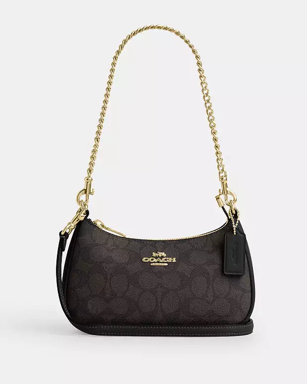 Coach Teri Mini Crossbody Bag In Signature Canvas